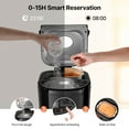 thumbnail image 5 of 2LB Bread Maker Machine 19-in-1 Functions, Automatic Dough Kneading with Nonstick Coating, 3 Crust Options, Compact and Efficient, 5 of 11