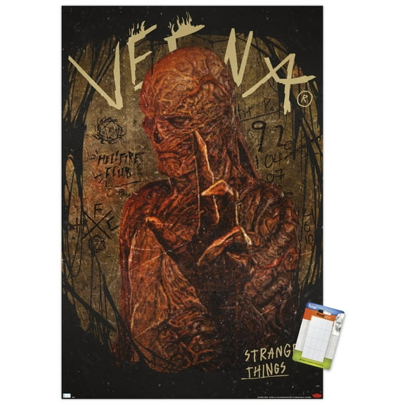 Netflix Stranger Things: Season 4 - Vecna Wall Poster, 22.375" x 34"