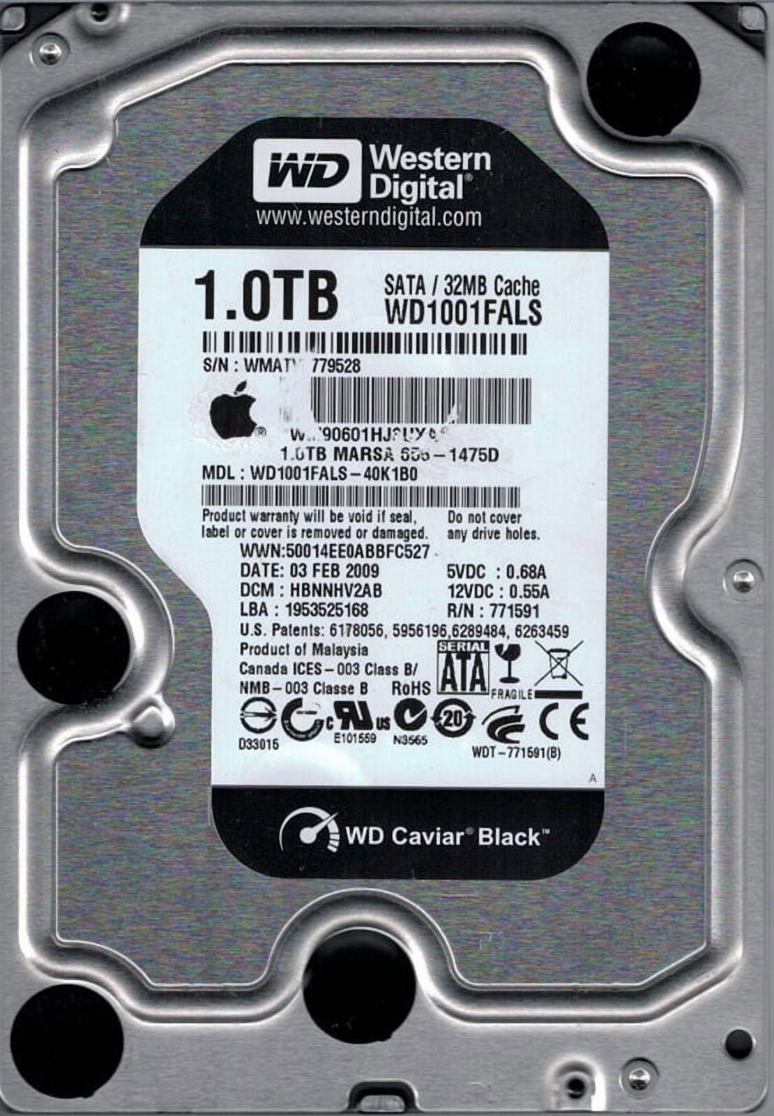 Western Digital WD20EZRX-00D8PB0 DCM: HANNNTJCH 2TB - Walmart.com