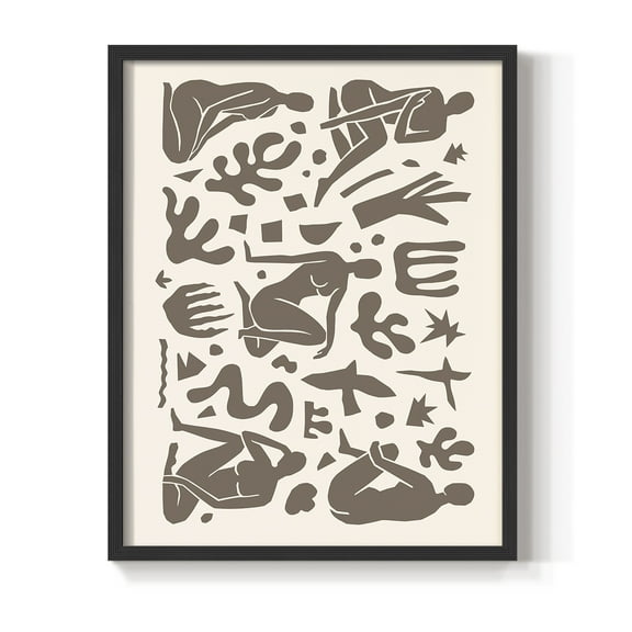 Matisse CCXXXIV in Solid Wood 8 x 10 Framed Print