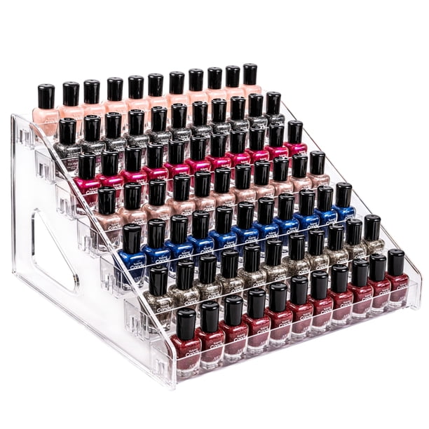 Organizador de esmaltes de uñas Pero Pero, estante acrílico transparente