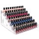 thumbnail image 1 of Organizador de esmaltes de uñas Pero Pero, estante acrílico transparente, 1 of 7