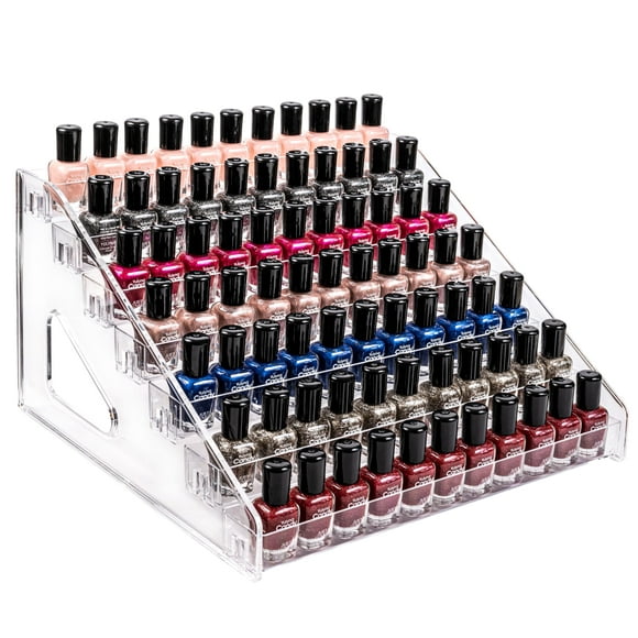 Organizador de esmaltes de uñas Pero Pero, estante acrílico transparente
