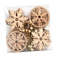 thumbnail image 2 of Colgante de vacaciones,Colgante navideño hueco con cuerda,Letrero de madera colgante de Navidad con huecos,Adorno de madera para colgar en la ventana del árbol de Navidad 2024,Adorno, 2 of 8