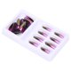 thumbnail image 5 of Uñas Postizas, Puntas De Uñas Postizas Juego De Uñas Artificiales Uñas Postizas Cómodas Con 10 Tamaños Diferentes Para Salón De Uñas Doméstico, Etc. EOTVIA No, 5 of 7