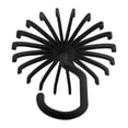 thumbnail image 3 of LAFGUR 360° Rotating Tie Rack Hanger Organizer Twirling Scarf Belt Hook Holder Plastic, 3 of 8