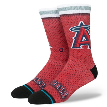 Men s Stance Los Angeles Angels Jersey Crew Socks