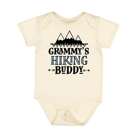 

Inktastic Grammy Hiking Buddy Hiker Gift Baby Boy Bodysuit