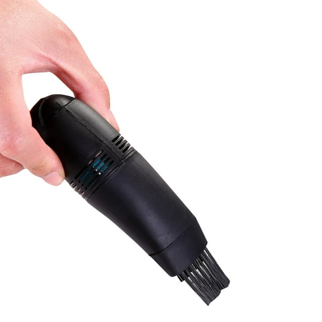 CUITING Compressed Air Duster Portable Electric Air Can For PC Monitor TV Phone Computer Dark Blue