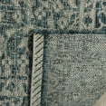 thumbnail image 3 of SAFAVIEH Courtyard Avi Traditional Indoor/Outdoor Area Rug, 2'7" x 5', Light Grey/Teal, 3 of 6