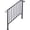 Black + Steel#4, variant on Wrought Iron Handrails for Outdoor Steps, Fit 1 or 3 Steps Stair Railing, Flexible Front Porch Hand Rail for Concrete Steps or Wooden Stairs, Black Steel Handrail