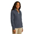 thumbnail image 4 of Port Authority Women's Slub Fleece Full-Zip Jacket. L293, 4 of 6