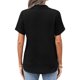 thumbnail image 4 of Sudadera con capucha para mujer,Blusa informal de manga corta con estampado para mujer, cuello redondo, cómoda para uso diario, para casa y trabajo, sopatenor, 4 of 7