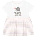 thumbnail image 3 of Inktastic Aunt and Uncle Love Me Nephew Girls Baby Dress, 3 of 5