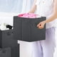 thumbnail image 4 of Juego de 4 cajas de almacenamiento plegables de tela con asas, cubos de almacenamiento y cajón organizador de tela para armario y juguetes., 4 of 5