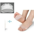 thumbnail image 4 of 6 Pairs Reusable Elastic Soft Silicone of Foot, 4 of 9