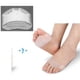 thumbnail image 4 of 6 pares de almohadillas de silicona para los pies, plantillas, calcetines, mangas metatarsales, calzado deportivo para Blanco, 4 of 9
