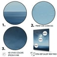 thumbnail image 3 of Designart "Moons Melody In A Magical Forest I" Minimalism Floater Framed Canvas Art Print, 3 of 5