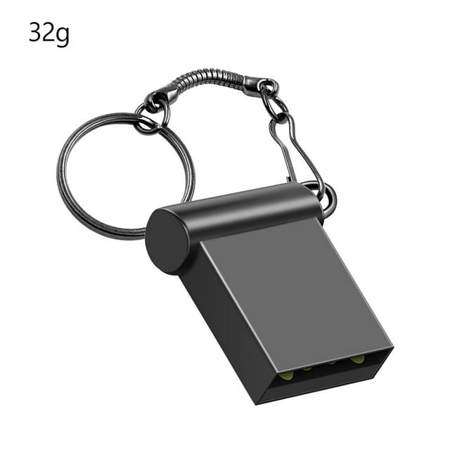 MesaSe Mini U Disk USB 2.0 USB Flash Drive High Speed Portable Computer Flash Disk Recorder Black 32G