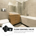 thumbnail image 3 of KONTONTY Shower Balance Adjustment Valve Copper Water Shut Off Black 1Set, 3 of 7
