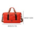 thumbnail image 2 of Bolsa de viaje para hombres y mujeres, bolsa de gimnasio con separación húmeda y seca para deportes, 2 of 9