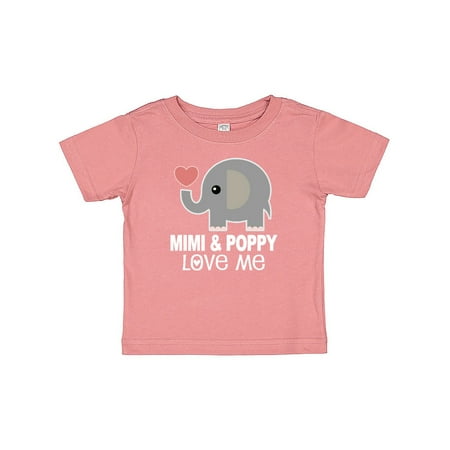 

Inktastic Mimi and Poppy Love Me Baby Gift Gift Baby Boy or Baby Girl T-Shirt