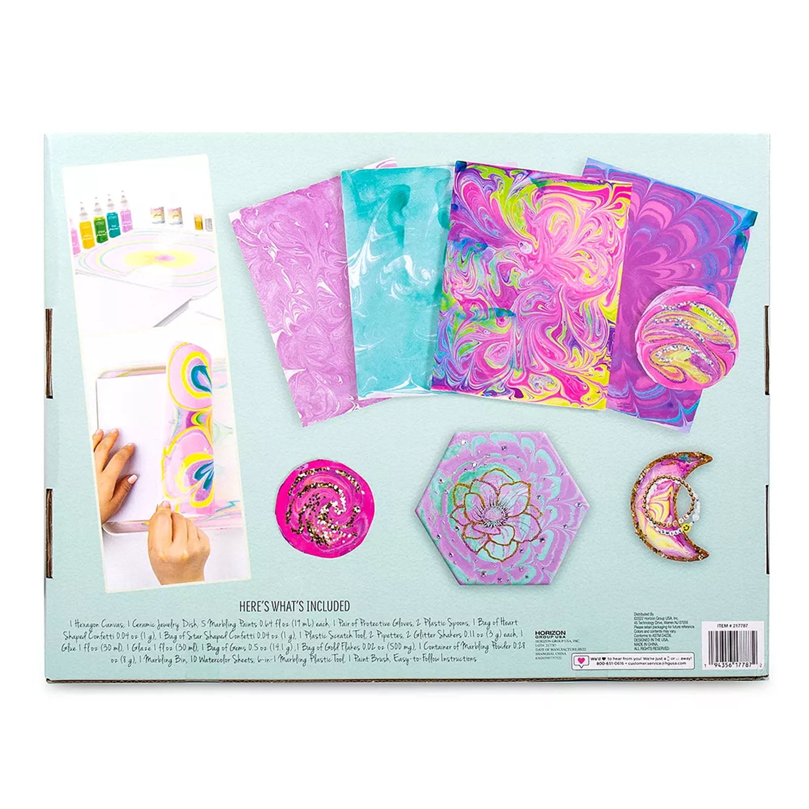 Horizon Group STMT DIY Marbling Art Studios Set