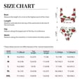 thumbnail image 6 of Daiia Hand Drawn Strawberry Women's Bikini Set Two Piece Swimsuit High Waisted Bikini Adjustable Straps Bikini Perfect for Beach, Pool, and Summer Vacation-Medium, 6 of 9