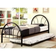 thumbnail image 6 of Furniture of America Miko Contemporary Metal Platform Bed, Full, Black, 6 of 6