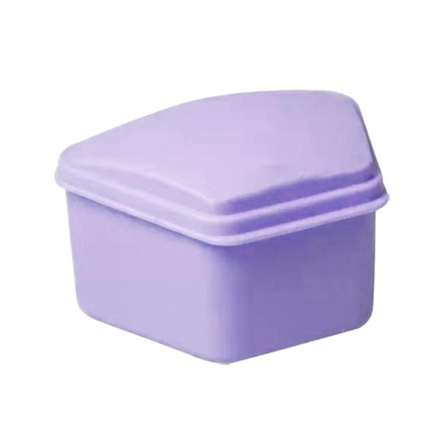 Soak Rinsing False Teeth Box Oral Supplies Orthodontic Brace Container