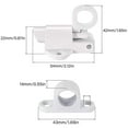 thumbnail image 3 of 2 Pcs Spring Latch Bolt,Automatic Latch Lock,Spring Latch Lock,Automatic Spring Latch, 3 of 9