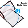 thumbnail image 2 of Amdohai A4 Document Sign Holder Frosted Magnetic File Frame PVC Poster Picture Notice Display Frame for Whiteboard Fridge Cabinet Wall Door, 2 of 8