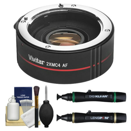 Vivitar Series 1 2x Teleconverter (4 Elements) Kit + Lenspens + Cleaning Kit for Canon EF Lenses & Digital SLR Cameras