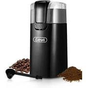 Coffee Grinder,Electric Coffee Grinder, Quiet Grinder with Staninless Steel Blade for Coffee Beans, Peanut, Beans, Spice, Nuts and More, with 2-in-1 Brush&Spoon