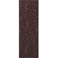 thumbnail image 1 of Indoor Outdoor custom size area rugs made in USA pattern Geometrical comes in Ten colors and Nine shapes rectangular,round,square,runners,oval,hexagon,octagon,half round - Burgundy, 2' x 18' Area Rugs, 1 of 1