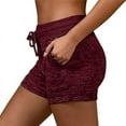thumbnail image 3 of Women's sports Fitness cotton shorts, 3 of 5