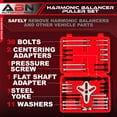 thumbnail image 2 of ABN Harmonic Balancer Puller Tool 46pc Flywheel Crankshaft Pulley Steering Wheel, 2 of 2
