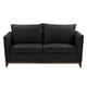 thumbnail image 1 of Love Seat Oslo 2 Plazas Negro, 1 of 8
