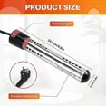 thumbnail image 4 of 2500W Immersion Heater, Pool Heater Automatic Timer, Safe Pool Heating Immersion Heater, Perfect for Home Eu Plug, 4 of 5