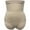 Beige, variant on QRIC Tummy Control Shapewear Panties for Women High Waist Trainer Cincher Underwear Body Shaper