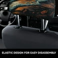 thumbnail image 6 of 2 PCS Car Headrest Cover, Serene Ocean Sunset Soft Car Seat Head Rest Cover Protector Interior Car Accessories Seat Covers for Cars Truck Auto Only Covers, 6 of 8