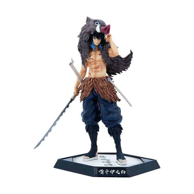 Hashibira Inosuke Figure Demon Slayer, Figurine d'Action Cosplay Slayer, Figurine d'Anime, Figurine de Marionnette Périphérique d'Anime, Modèles de Figurine Décoratifs Créatifs