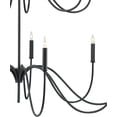 thumbnail image 6 of Antique Black Tirrell Medium Chandelier, 6 of 6