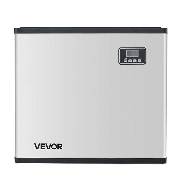 VEVOR - Contenedor de hielo comercial para máquina de hielo, capacidad de 300 lb, con patas de goma antideslizantes ajustables, apto para restaurantes, hoteles y tiendas de bebidas.