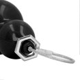 thumbnail image 1 of Fingerprint Padlock Waterproof USB Rechargeable Cabinet Fingerprint Lock for Tuya App for Door Luggage Suitcase Backpack Black, 1 of 2