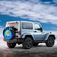 thumbnail image 5 of Lsque Bluey Pattern Tire Covers - Tough Tire Wheel Protector for Truck, SUV, Trailer, Camper, RV - 15 inch, 5 of 7