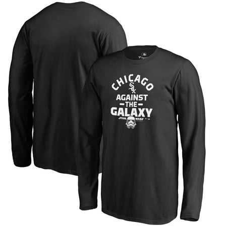 - Chicago White Sox Fanatics Branded Youth MLB Star Wars Against The Galaxy Long Sleeve T-Shirt - Black