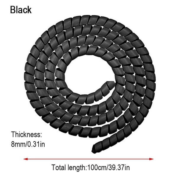 Cables, Protector De Cable De Línea De Freno De Plástico, Cubierta De Cable Espiral Para Patinete De 8Mm De Espesor Para Xiaomi M365, Accesorios Moyic OD009200-00