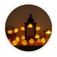 thumbnail image 3 of Cadena de luces de Halloween con forma de calabaza de terror, 10 pies, 20 LED, calabaza espeluznante decorativa, 3 of 8