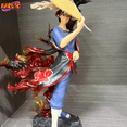thumbnail image 2 of Nuevas figuras de anime Naruto de 29 cm, figura de Uchiha Itachi, figura de acción Gk, estatua de PVC, modelo coleccionable, adorno, juguetes, regalo de cumpleaños, 2 of 5